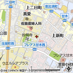 福岡県朝倉市庄屋町1788-1周辺の地図