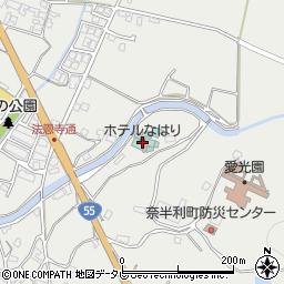 ホテルなはり周辺の地図