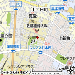 福岡県朝倉市庄屋町1788周辺の地図