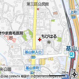 ローソン基山駅前店周辺の地図