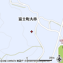佐賀県佐賀市富士町大字大串538周辺の地図