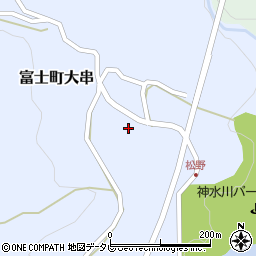 佐賀県佐賀市富士町大字大串119周辺の地図