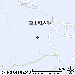 佐賀県佐賀市富士町大字大串533周辺の地図