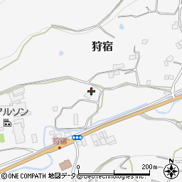 大分県杵築市狩宿151周辺の地図