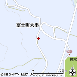 佐賀県佐賀市富士町大字大串144周辺の地図