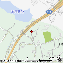 大分県杵築市本庄577-3周辺の地図