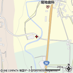 愛媛県西予市宇和町東多田183周辺の地図