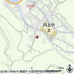 川上地区公民館周辺の地図