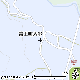 佐賀県佐賀市富士町大字大串517周辺の地図