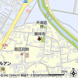 善祥寺周辺の地図