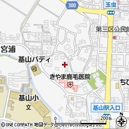 佐賀県三養基郡基山町宮浦395周辺の地図