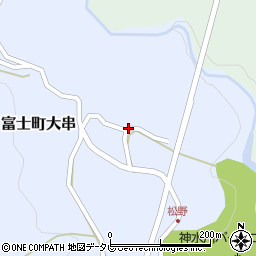 佐賀県佐賀市富士町大字大串136周辺の地図