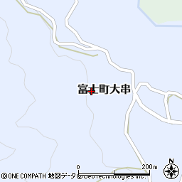 佐賀県佐賀市富士町大字大串502周辺の地図