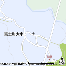 佐賀県佐賀市富士町大字大串134周辺の地図