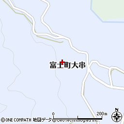 佐賀県佐賀市富士町大字大串501周辺の地図