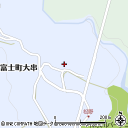 佐賀県佐賀市富士町大字大串133周辺の地図