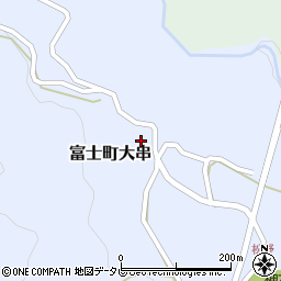 佐賀県佐賀市富士町大字大串511周辺の地図