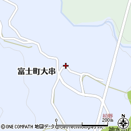 佐賀県佐賀市富士町大字大串152周辺の地図