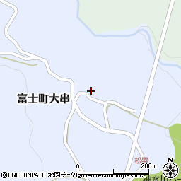 佐賀県佐賀市富士町大字大串153周辺の地図