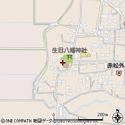 阿蘇神社周辺の地図