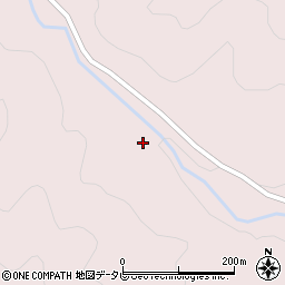 大分県中津市山国町中摩338周辺の地図