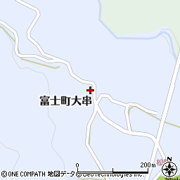 佐賀県佐賀市富士町大字大串512周辺の地図