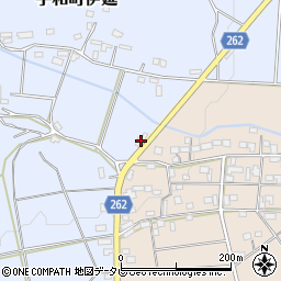愛媛県西予市宇和町伊延61周辺の地図
