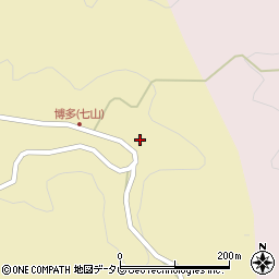 佐賀県唐津市七山木浦222周辺の地図