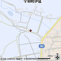 愛媛県西予市宇和町伊延東-55周辺の地図