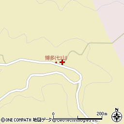 佐賀県唐津市七山木浦228周辺の地図