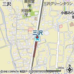 三沢駅周辺の地図