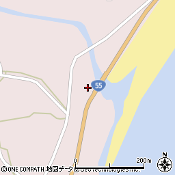 高知県室戸市佐喜浜町4033周辺の地図