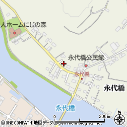 大分県杵築市大内永代橋4743周辺の地図