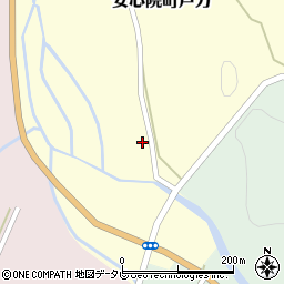 大分県宇佐市安心院町戸方114周辺の地図