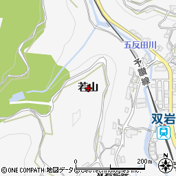 愛媛県八幡浜市若山周辺の地図