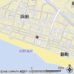 高知県安芸郡田野町2490周辺の地図