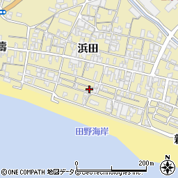高知県安芸郡田野町2436-8周辺の地図