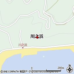 愛媛県西宇和郡伊方町川之浜周辺の地図