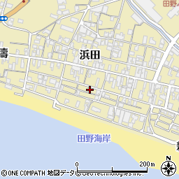 高知県安芸郡田野町2433周辺の地図