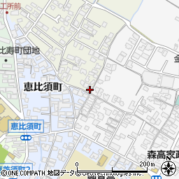 福岡県朝倉市持丸417-3周辺の地図
