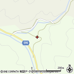 福岡県朝倉市佐田822周辺の地図