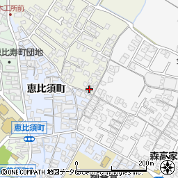 福岡県朝倉市持丸417-5周辺の地図