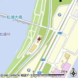 武雄工事事務所松浦川周辺の地図