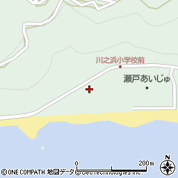 愛媛県西宇和郡伊方町川之浜654-1周辺の地図