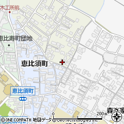 福岡県朝倉市持丸418-7周辺の地図