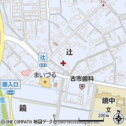 佐賀県唐津市鏡辻周辺の地図