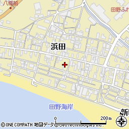 高知県安芸郡田野町2453周辺の地図