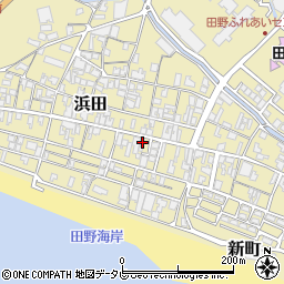 高知県安芸郡田野町2463-1周辺の地図