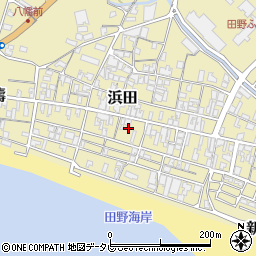 高知県安芸郡田野町2451周辺の地図