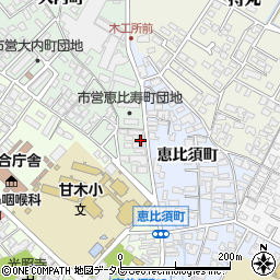 福岡県朝倉市大内町2146-41周辺の地図